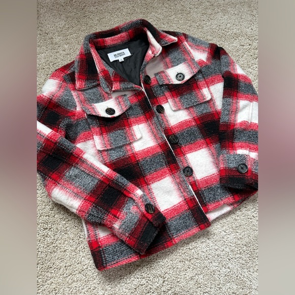 BB Dakota Red Flannel jacket - Picture 5 of 6